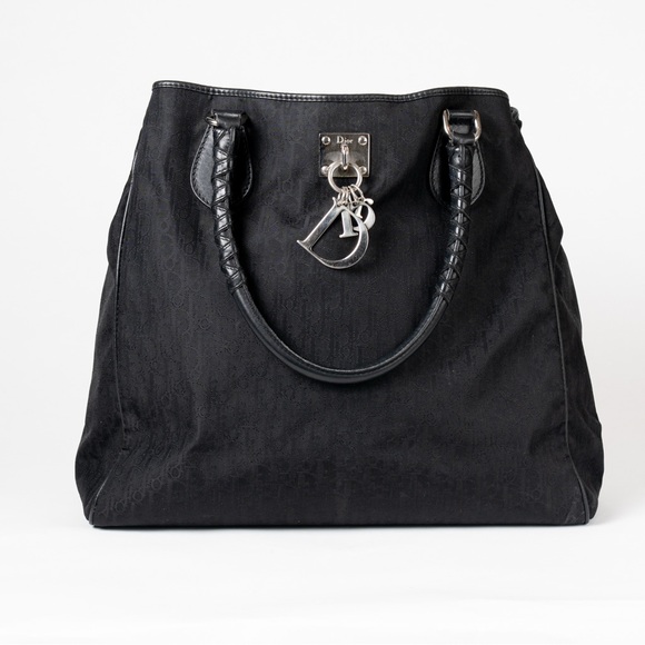 Dior Handbags - Christian Dior vintage Black Tote Bag